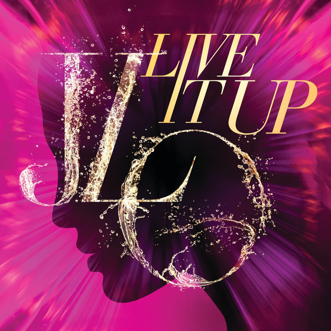 Copertina di Live It Up