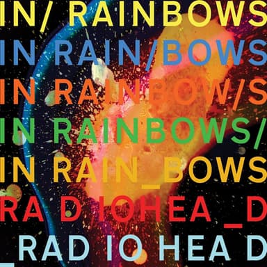 Copertina di In Rainbows