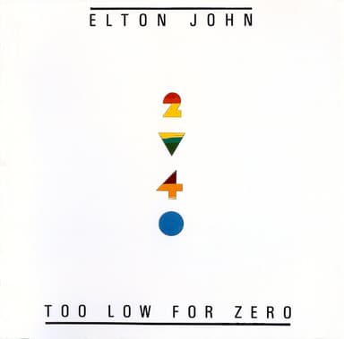 Pochette de Too Low for Zero